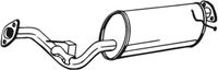 Tłumik układu wydechowego środkowy - BOSAL BOS171-325