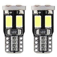 Żarówki LED CANBUS 6SMD 5730 T10 W5W White - AMIO AMI01622