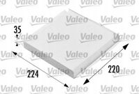 Filtr kabinowy zw.xsara - VALEO 698657 — zdjęcie 2