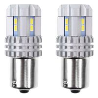 Żarówki LED CANBUS 3020 UltraBright 22SMD 1156 BA15S P21W R10W R5W White 12V 24V AIMO-02449 - AMIO AMI02449