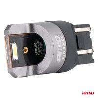 Żarówki LED FULL CANBUS PRO W21/5W 2x1860 SMD białe 12V 24V - AMIO AMI03601 — zdjęcie 3