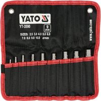 Zestaw Przebijaków do Skóry 9 Części - YATO YATYT-3590