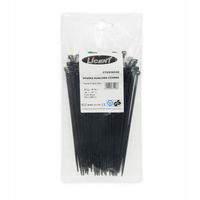 Opaska kablowa czarna 150 x 3,6 opa.100s - LICENT LICCTUV36150