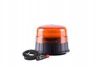 Lampa ostrzegawcza błyskowa kogut 39 LED magnes R65 R10 12V 24V WAR11M - AMIO AMI01500