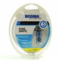 Pure white 12v 60/55w p43t h4 twin box - BOSMA LED8887