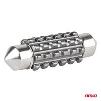 Żarówki LED CANBUS Festoon C5W 2SMD 3838 36mm White 12V 24V - AMIO 04248 — zdjęcie 3