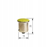 Led 24v 1xled cob ba15s biala 6000k - BOSMA LED7336 — zdjęcie 4