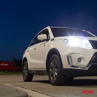 Żarówki samochodowe LED seria COB H8 H9 H11 6500K - AMIO AMI02845 — zdjęcie 2