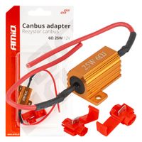Rezystor CANBUS opornik do żarówek LED 6ohm 25W - AMIO AMI04092