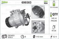 Sprężarka klimatyzacji fabia ii - VALEO 699383 — zdjęcie 3
