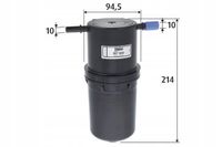 Filtr paliwa diesel przepływowy - VALEO 587089 — zdjęcie 2