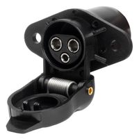 Gniazdo 3 PIN złącze elektryczne 3 pinowe - AMIO AMI02388