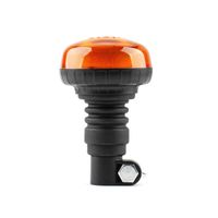 Lampa ostrzegawcza błyskowa mini kogut 18 LED flex R65 R10 12V 24V W21pl - AMIO AMI02921
