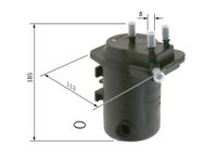 Filtr przewodu paliwowego - BOSCH 0 450 907 008 — zdjęcie 2