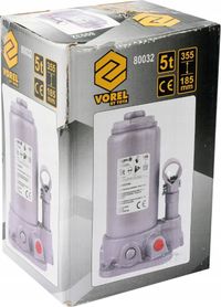 Podnośnik Hydrauliczny Słupkowy 5T - VOREL YAT80032 — zdjęcie 2