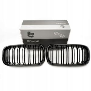Grill bmw podwójna listwa, kolor carbon, bmw x5 f15 - SKV ESEN 66SKV299
