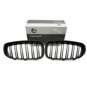 Grill bmw podwójna listwa, czarny mat, bmw 3 f34 - SKV ESEN 66SKV133