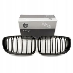 Grill bmw podwójna listwa, czarny mat, bmw 1 e81/e87 faceli… - SKV 66SKV011