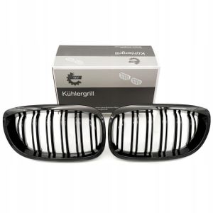 Grill bmw podwójna listwa, czarny połysk, bmw 3 e46 facelif… - SKV 66SKV073