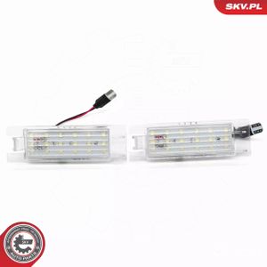 Lampa tablicy rejestr led l+p - SKV ESEN 72SKV533