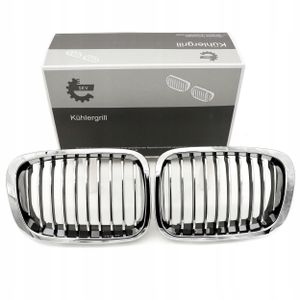 Grill bmw pojedyncza listwa, chrom, bmw 3 e46 - SKV 66SKV063