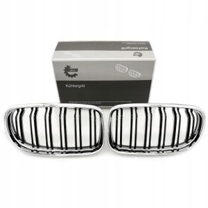 Grill bmw podwójna listwa, chrom, bmw 3 e90 facelift - SKV ESEN 66SKV102