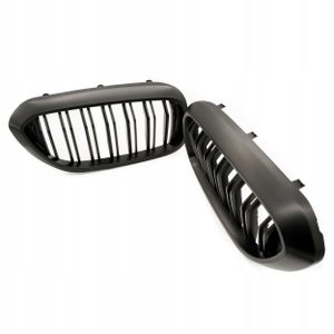 Grill bmw podwójna listwa, czarny mat, bmw 5 g30 - SKV ESEN 66SKV195