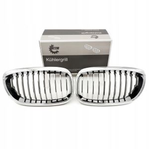 Grill bmw pojedyncza listwa, chrom, bmw 3 e46 facelift coupe - SKV 66SKV070