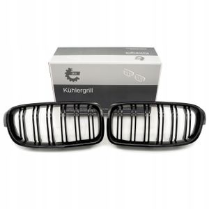 Grill bmw podwójna listwa, czarny połysk, bmw 3 f30 - SKV 66SKV123
