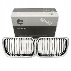 Grill bmw pojedyncza listwa, chrom, bmw 3 e36 facelift - SKV 66SKV052