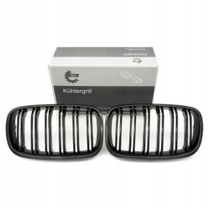 Grill bmw podwójna listwa, kolor carbon, bmw x5 e70 - SKV 66SKV290