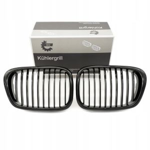 Grill bmw pojedyncza listwa, czarny połysk, bmw 5 e39 - SKV 66SKV156