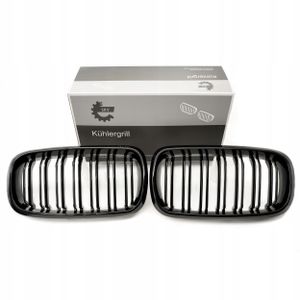 Grill bmw podwójna listwa, czarny połysk, bmw x5 f15 - SKV ESEN 66SKV296