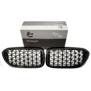 Grill bmw diament, czarny połysk, bmw 5 g30 - SKV 66SKV200