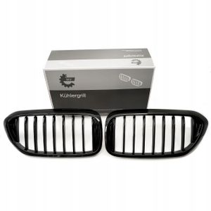 Grill bmw pojedyncza listwa, czarny połysk, bmw 5 g30 - SKV 66SKV198