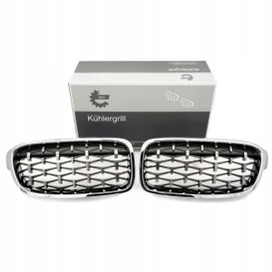 Grill bmw diament, srebrny, bmw 3 f30 - SKV 66SKV130