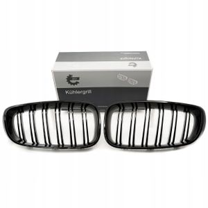 Grill bmw podwójna listwa, czarny połysk, bmw 3 f34 - SKV ESEN 66SKV132