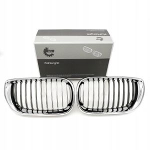 Grill bmw pojedyncza listwa, chrom, bmw 3 e46 facelift - SKV 66SKV078
