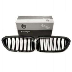 Grill bmw podwójna listwa, kolor carbon, bmw 5 g30 - SKV ESEN 66SKV197