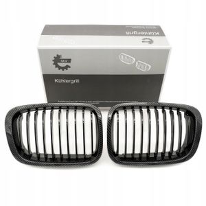Grill bmw pojedyncza listwa, kolor carbon, bmw 3 e46 - SKV ESEN 66SKV065