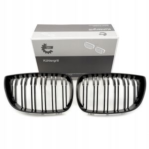 Grill bmw podwójna listwa, czarny połysk, bmw 1 e81/e87 - SKV 66SKV005