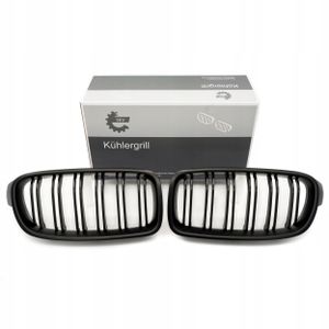 Grill bmw podwójna listwa, czarny mat, bmw 3 f30 - SKV 66SKV126
