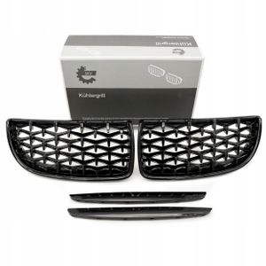Grill bmw diament, czarny połysk, bmw 3 e90 - SKV 66SKV093