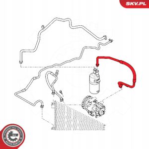 Przewód klimatyzacji - SKV ESEN 54SKV650