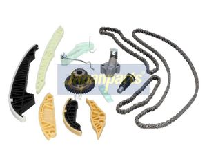 Zestaw łańcucha rozrządu vw 1,8tfsi/2,0tfsi - JAPANPARTS KDK-0914