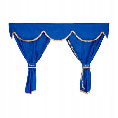 Zasłony do kabiny - F-CORE F-CORE XC34 BLUE