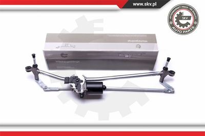 Mechanizm wycieraczek przód z silnikiem - SKV ESEN 05SKV097