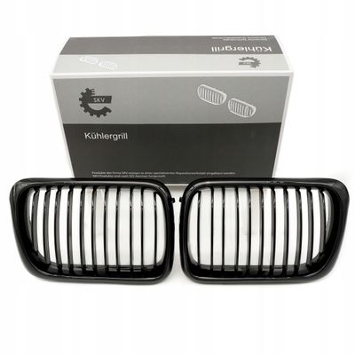 Grill bmw pojedyncza listwa, czarny połysk, bmw 3 e36 facel… - SKV 66SKV049