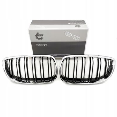 Grill bmw podwójna listwa, czarny chrom, bmw 3 e92 cou… - SKV ESEN 66SKV110