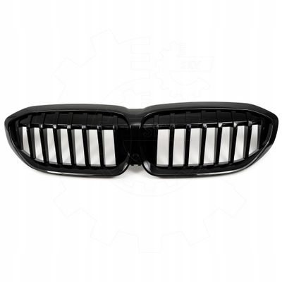 Grill bmw komplet l+p, pojedyncza listwa, czarny połys… - SKV ESEN 66SKV136